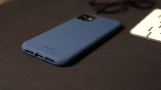 Swissten Back Cover Silicon Albastru (iPhone 15 Pro)