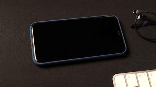 Swissten Back Cover Silicon Albastru (iPhone 15 Pro)