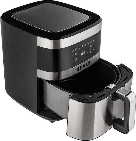Tesla Q60 XL Air Fryer 6lt Ασημί