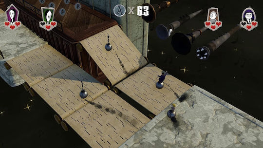 The Addams's Family Mansion Mayhem (Cod într-o cutie) Joc pentru Switch