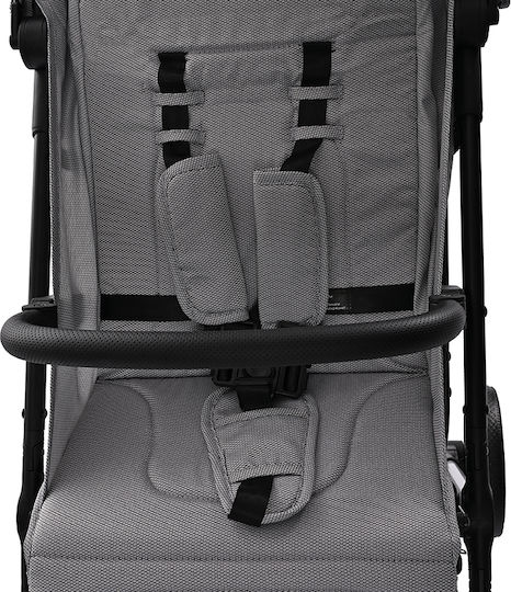 Lorelli Ribera Baby Stroller Suitable from 6+ Months Grey Icy 7.3kg