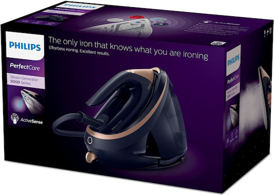 Philips PerfectCare 9000 Σύστημα Σιδερώματος Πίεσης 9bar με Δοχείο 1.8lt