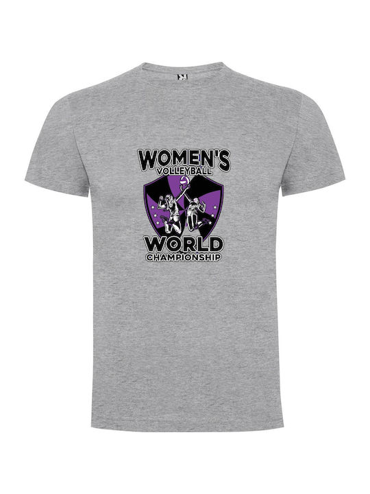 iLovePrints Powerful Women Spike Globally T-shirt Gray