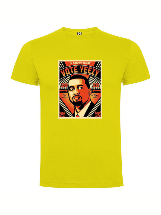 iLovePrints Kanye's Imperial Emergence T-shirt Yellow