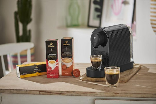 Tchibo Cafissimo Pure+ Pod Coffee Machine Cafissimo Pressure 15bar Black