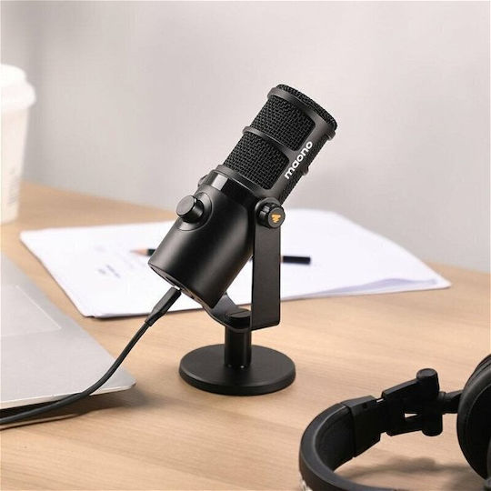 Maono PD400X Δυναμικό Микрофон XLR Шоково монтиран в Черен Цвят