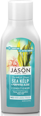 Jason Smoothing Sea Kelp Tames and Smoothes Frizzy Hair Balsam de păr hidratant cu Plante și flori de mare 473ml