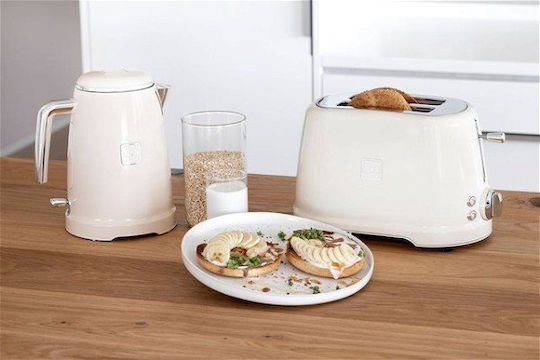 Novis Φρυγανιέρα 2 Θέσεων 900W Μπεζ