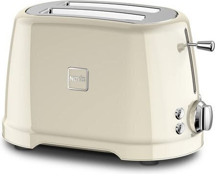Novis Φρυγανιέρα 2 Θέσεων 900W Μπεζ