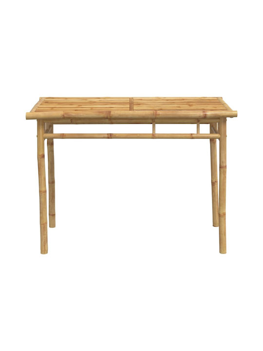 Tisch aus Bambus Stabil Bamboo 110x55x75cm