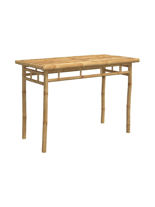 Tisch aus Bambus Stabil Bamboo 110x55x75cm