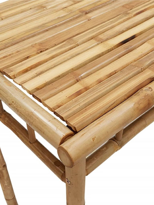Tisch aus Bambus Stabil Bamboo 110x55x75cm
