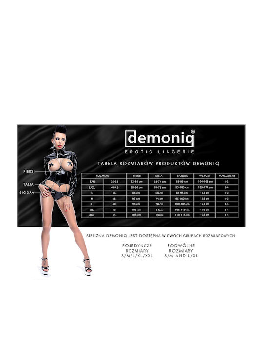 Boss Of Toys Ladyx Mayte Секси Боди с Прозрачност Черно