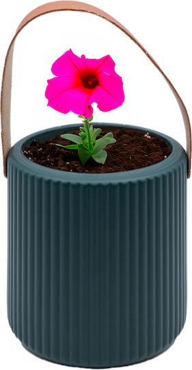 Uncle George Planter Plastic Green 14.5x14.5x15cm.