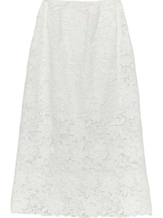 Ψηλόμεση Midi Φούστα Gold Label Bsb Off White