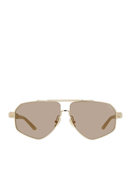 Quay Australia Sunglasses Χρυσά with Metal Frame & Brown Lens Quay Australia Sunglasses Χρυσά with Metal Frame & Brown Lens