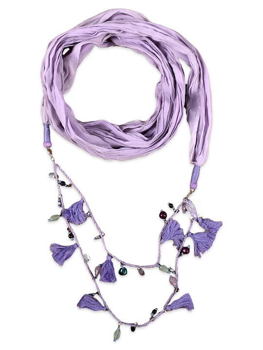 Ble Resort Collection Γυναικείο Φουλάρι Λιλά