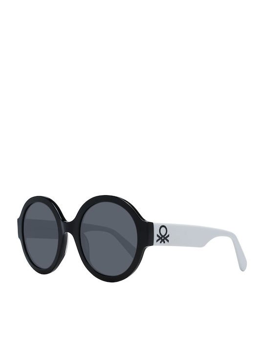 Benetton Ochelari de soare Μαύρα cu Cadru & Negru Lentilă Benetton Ochelari de soare Μαύρα cu Cadru & Negru Lentilă