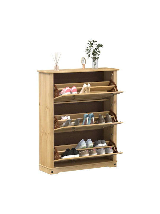 Corona Shoe Organizer Beige 99x32x124.5cm