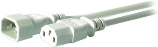 Power Cable Efb Efb Kaltgeräteverl C14 180°-c13 180° Gray 3.0m 3x1.00mm