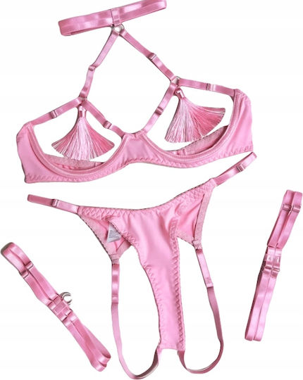 Sexy Dessous-Set Rosa