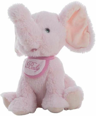 BigBuy Plush Elephant 21 cm. for 3+ Years