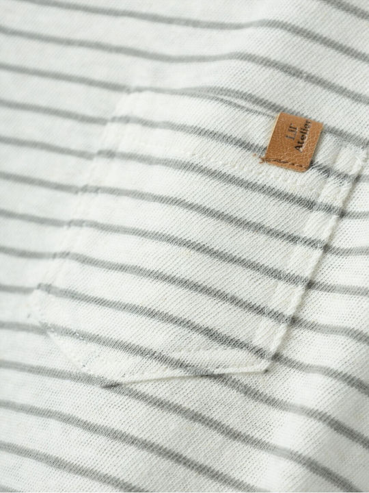 Kinder Shirt Kurzarm Helles Weiß