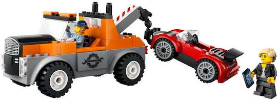 LEGO Lego-Stadt Abschleppwagen und Sportwagen Reparatur Für Über 4-Jährige 101Stücke