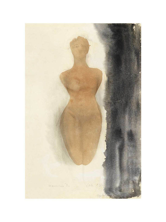 Naked Πίνακας σε Καμβά 80x120cm