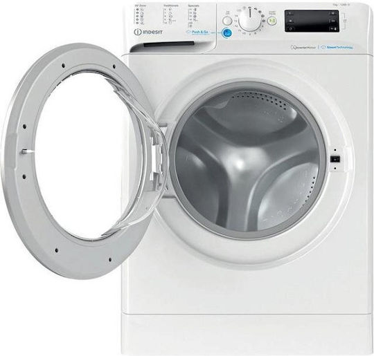 Indesit Πλυντήριο Ρούχων 7kg 1200 Στροφών BWSE 71295X WSV EU