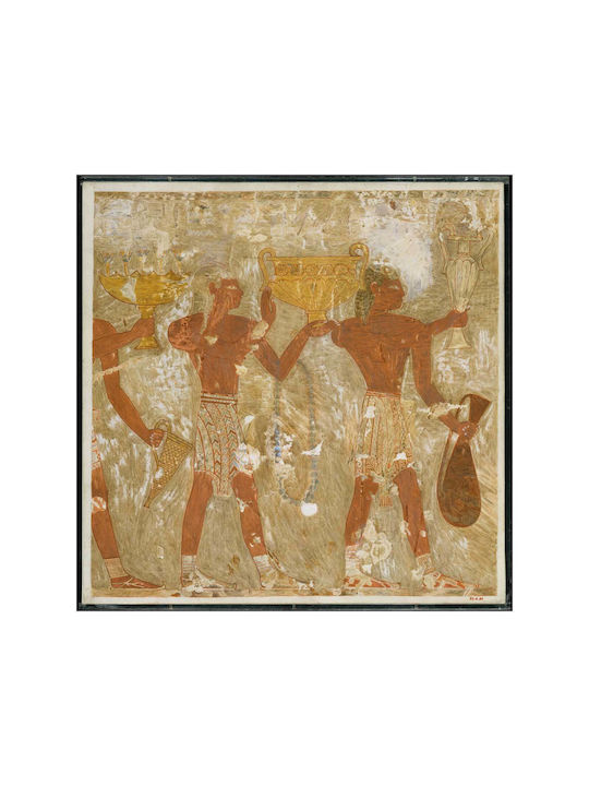 Cretans Bringing Gifts, Tomb Of Rekhmire Gemälde auf Leinwand 110x110cm
