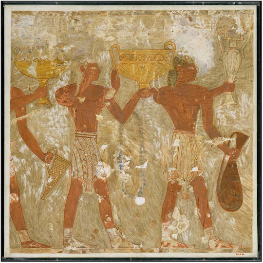 Cretans Bringing Gifts, Tomb Of Rekhmire Πίνακας σε Καμβά 110x110cm