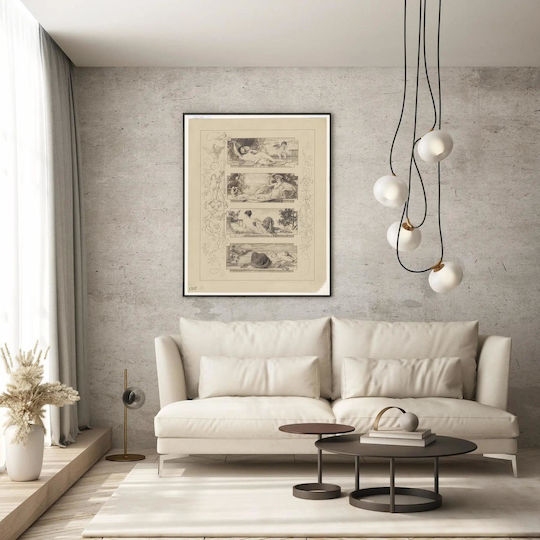 4 Times Day" Картина Платнен 100x150см