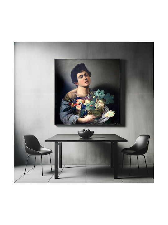 Caravaggio's Boy A Painting on Canvas 110x110cm