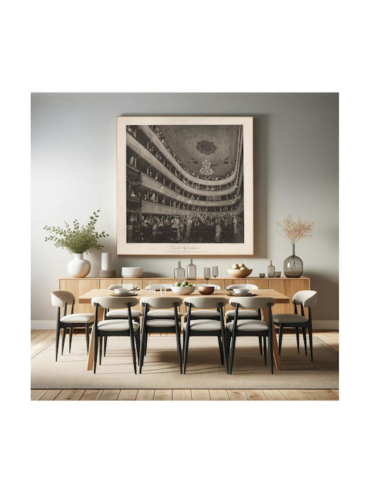 Auditorium Painting on Canvas 140x140cm