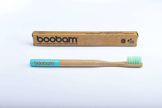 Boobam Brush Style Zahnbürste Mittel Blue