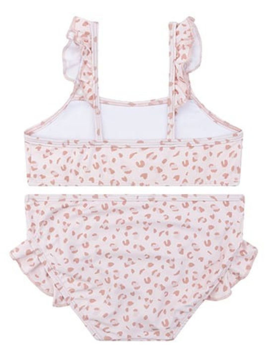 Swim Essentials Kinder Badeanzug Bikini Οld Pink Leopard