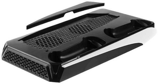 Fixed Stand Stație de încărcare pentru 2 controllere PS5 Alb
