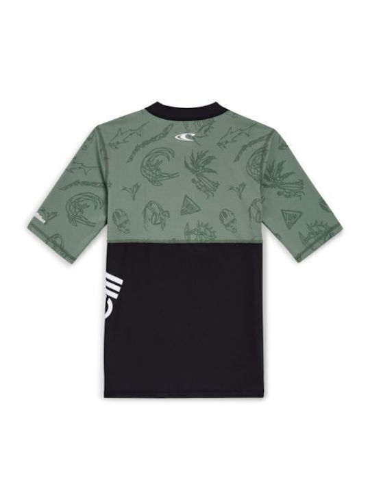 O'Neill Kinder Badeanzug Rashguard Grün