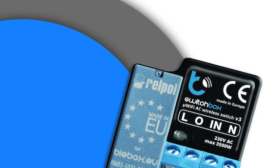 Blebox Switchbox Smart Switch 1 Καναλιού Wi-Fi 16A