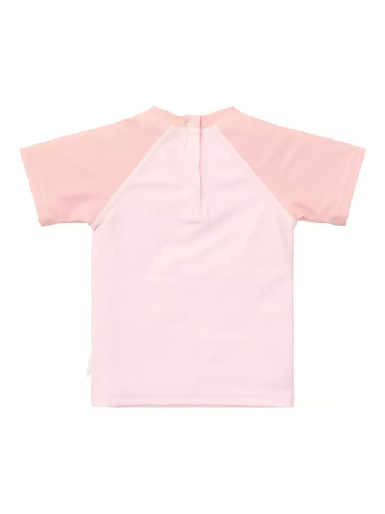 Little Dutch Kinder Badeanzug UV-Schutz (UV) Shirt Flower Pink