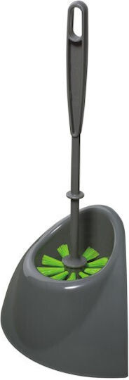 York Plastic Toilet Brush Gray
