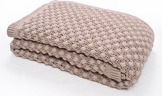 Liolios Home Popcorn Πολυθρόνας Π130xΜ180cm Sandy Brown Liolios Home Popcorn Πολυθρόνας Π130xΜ180cm Sandy Brown