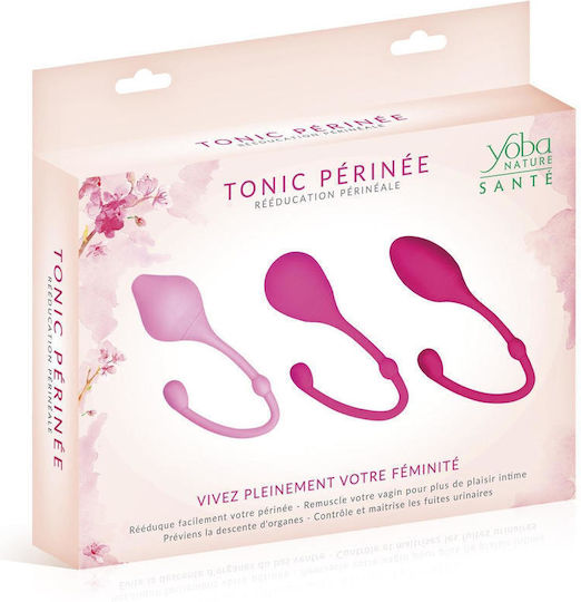 Set 3 Stufen Kegel Ball Pink