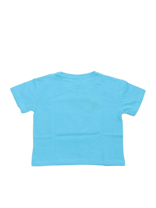 Kids Top Short-sleeved Light Blue