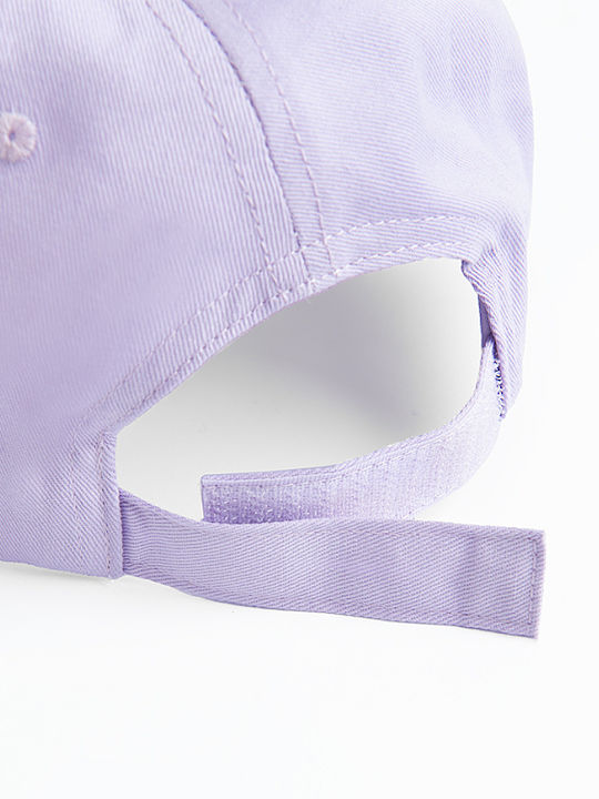 Cool Club Kids' Jockey Fabric Hat Aloha Purple