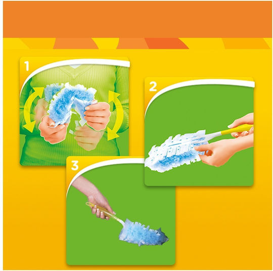 Swiffer Duster Φτερό Ξεσκονίσματος με Λαβή & Ανταλλακτικά 5τμχ