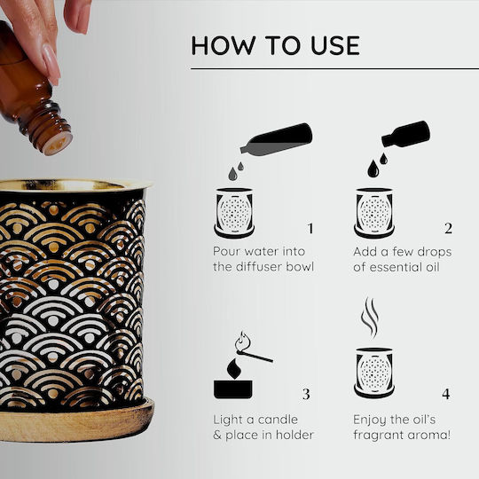 Aromafume Rainbow Essential Oil Burner