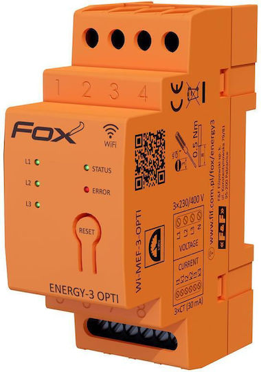 F&F Energy Analyzer Electric Panel Meter Energy-3-OPTI-100