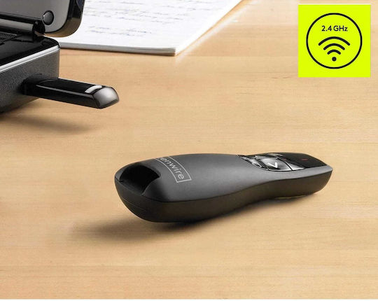 Zenwire Presenter με Κόκκινο Laser σε Κόκκινο Χρώμα